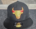 Chicago Bulls New Era Gold on Team Snapback “Chinese New Year” - Rare! - $58.04