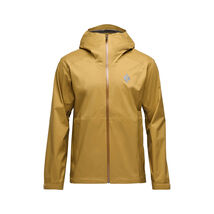 Black Diamond Men’s Fineline Stretch Shell - Flax - Size Medium New - $107.99