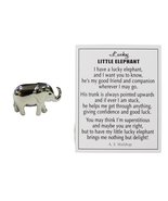 Ganz Lucky Little Elephant Charm with Story Card! - £9.64 GBP