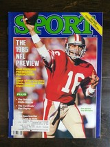Sports Magazine August 1985 Joe Montana NFL Preview - Eddie Murray -  1222 - £4.66 GBP