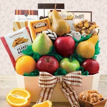Orchard's Abundance: Fruit & Snacks Gift Basket - $166.99