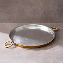 Brass Tawa for Dosa Non Stick roti pan 28 Inch Ayurvedic Health Benefits - $104.02