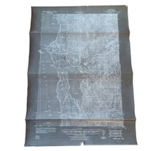 1935 Ozette Lake Clallum Co. Quadrangle Washington USGS Army Corps Tactical Map - £27.15 GBP
