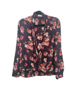 WEST K Stitch Fix Floral Surplice High Low Blouse Size XL Work Casual Go... - $17.99