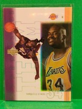 2001-02 Upper Deck 10th Anniversary Team Shaquille O&#39;Neal Insert Card #UD5 NM/MT - £3.95 GBP