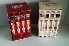 Lonesome Dove VHS 8 Tape 2 Box Set  Robert Duvall, Tommy Lee Jones, Danny Glover - £12.08 GBP