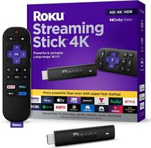 Roku Streaming Stick 4K HDR &amp; Dolby Vision with Voice Remote for TV - $29.69