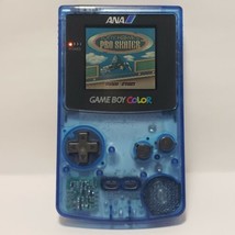 Nintendo Gameboy Color ANA Limited Original Blue Skeleton All Nippon Airways  - $494.99