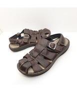 Merrell Fisherman Sandals Mens 12 Bliss Peat Brown Leather Hiking Sandal... - $49.22 CAD