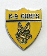 UNITED STATES ARMY MILITARY K9 CORPS K-9 LAPEL PIN 1 INCH - $5.64