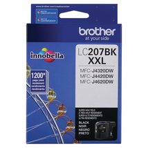 Brother Printer LC207BK Super High Yield Ink Cartridge, Black - £34.41 GBP