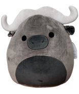 NEW Squishmallows 12&quot; Boden Water Bufflo Cow Plush by Kelly Toy - $46.39 CAD