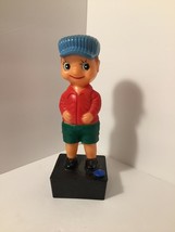 Vintage Boy Peeing Plastic Celluloid Mechanical Toy Made in Hong Kong - £8.69 GBP