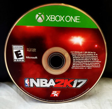 NBA 2K17 Microsoft Xbox One Great Condition Video Game Disc Only - £3.94 GBP