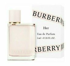 Burberry Her Parfum Splash 0.16 oz 5 ml New in Box For Women  - £18.34 GBP
