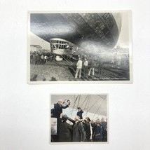 Vintage Zeppelin Airship Postcard &amp; Tobacco Card Graf Zeppelin Collectib... - $9.00