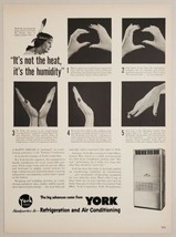 1950 Print Ad York Refrigeration &amp; Air Conditioning Big Advances York,PA - £13.43 GBP