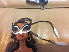 HANDMADE MacWadeStudios OOAK Falcon Masquerade Mask for Barbie 11.5&quot; Dolls - £35.90 GBP