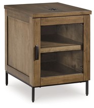 Torlanta - Brown - Chair Side End Table - $158.00