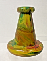Vintage Kaleidoscope Hard Plastic Rainbow Color 2 1/4 in Made USA - $22.28
