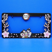 Demon Slayer Kimetsu no Yaiba Custom License Plate Frame Car Anime Figur... - £39.86 GBP