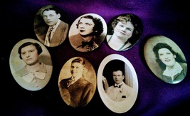 Celluloid Pocket Mirror Collection Lot of 7 image 2