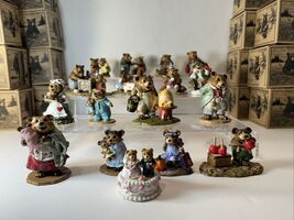 Wee Forest Folk Bear Collection BB-1–BB-16 + Wedding Bear T-09 Retired - $1,800.00