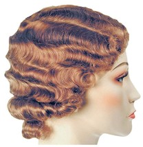 Lacey Wigs Fingerwave Fluff White Costume Wig - $101.88