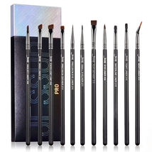 Jessup Eyeliner Brush Set, Professional Eye Liner Makeup Brushes 11Pcs - £25.69 GBP