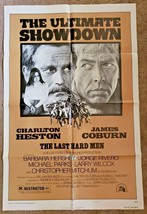 The Last Hard Men James Coburn WESTERN 1976 Movie Poster P-7 - $29.99