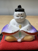 Pair of Vintage Hina Dolls from Japan image 5