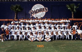 1995 SAN DIEGO PADRES 8X10 TEAM PHOTO BASEBALL PICTURE MLB - $4.94