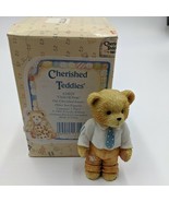 Cherished Teddy 1993 Child Of Pride #624829 Older Son Handsome Figurine  - €8,54 EUR