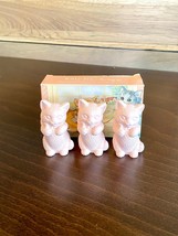 Vintage Pink “Trio Kitty” Soaps - £12.76 GBP