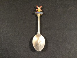 Vintage Holland Windmill 3D Collectible Silver Spoon Souvenir - £13.43 GBP