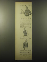 1960 Abercrombie &amp; Fitch Ad - Pullover, Sleeveless and Cardigan Sweaters - £11.82 GBP