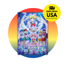 DVD Anime Sailor Moon Eternal: The Movie (Part 1 &amp; 2) DVD Eng Dub Ship From USA - £25.15 GBP