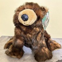 KellyToy Grizzly Bear Classic Impressions Brown Shades Soft Toy 8.5in NWT - £18.97 GBP