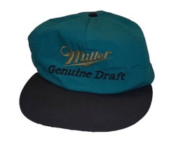 Vintage Miller Genuine Draft Snapback Hat - £6.27 GBP