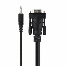 Belkin 10’ Pc-To-Tv VGA Audio Video Cable Con 3.5mm Audio Puerto - £7.10 GBP