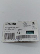 NEW Siemens S7-200 Memory Cartridge 32K for CPU 22X - $195.00