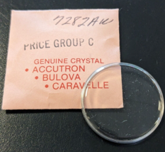 Genuine Bulova Caravelle 7282 Watch Crystal Armored White Ring Part# 7282AW - $21.77
