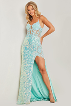 JVN24299 by JOVANI. Authentic dress. NWT. SEE VIDEO. Fastest FREE shipping - £395.68 GBP