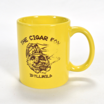 Idyllwild CA Coffee Mug The Cigar Box Yellow Cup - $24.74