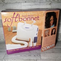 Soft Bonnet Hair Dryer Compact Portability NEW Open Box 4 Heat Speed SB1... - $32.22