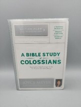 Joyce Meyer A Bible Study of Colossians Includes Booklet CD&#39;s DVD&#39;s 2017 - £8.18 GBP