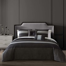 Men's Style 5-Piece Black Cotton Reversible Comforter Collection - €160,77 EUR - €170,50 EUR