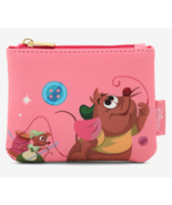 Loungefly Disney Princess Cinderella Mice Gus Gus Sewing Coin Purse Wall... - $514.73 MXN