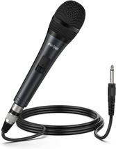 A Karaoke Microphone With A Fine Dynamic Vocal Microphone For Speakers, A Wired - £24.74 GBP