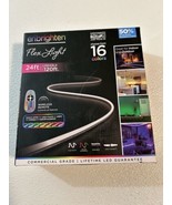 Enbrighten Indoor/Outdoor Flex Light 24 feet ~ 16 Colors ~ Wireless Remote - £57.83 GBP